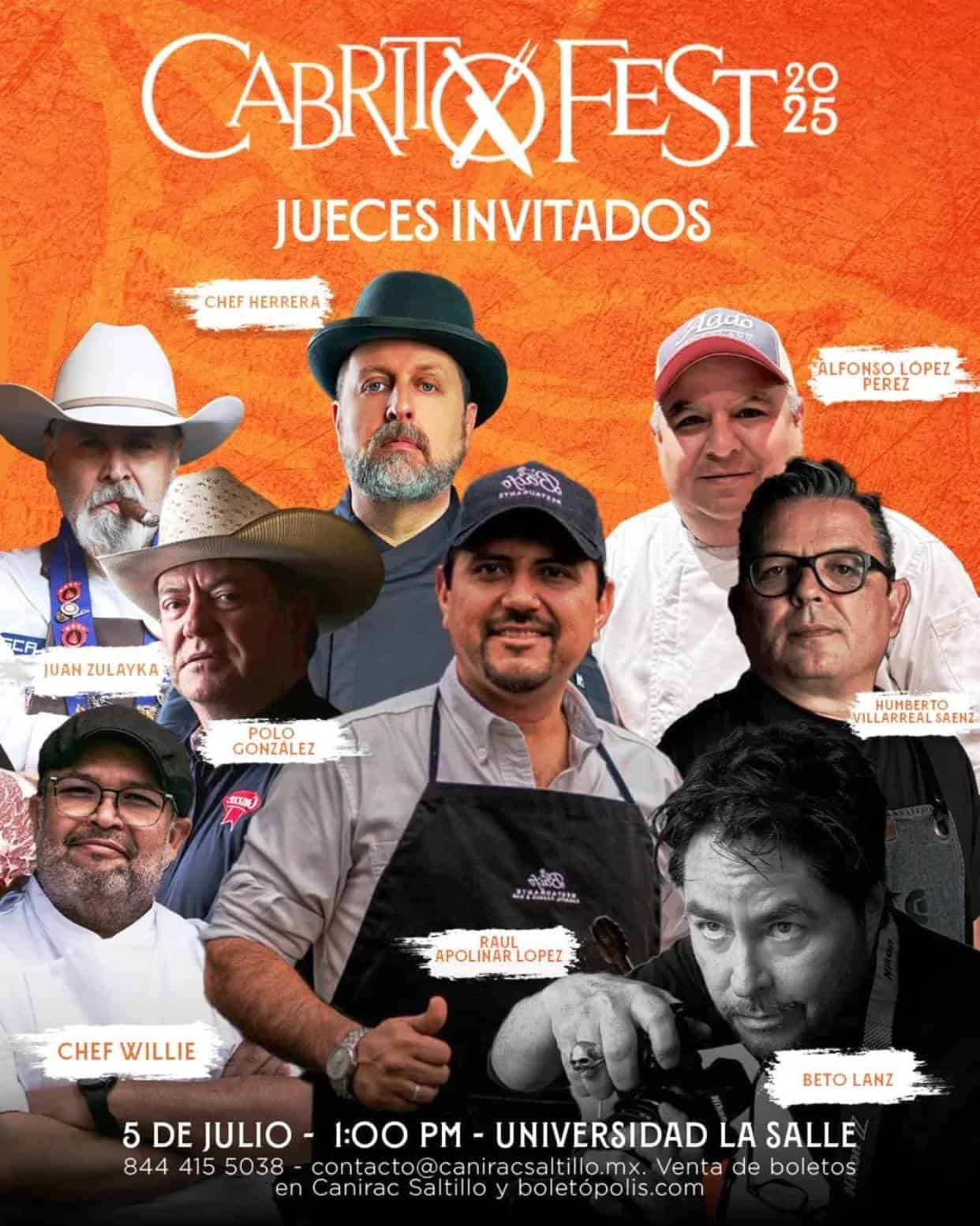 Encenderán fogones en Cabrito Fest 2025 