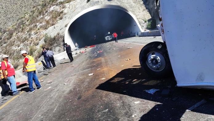 Evalúan daños en el túnel de Los Chorros