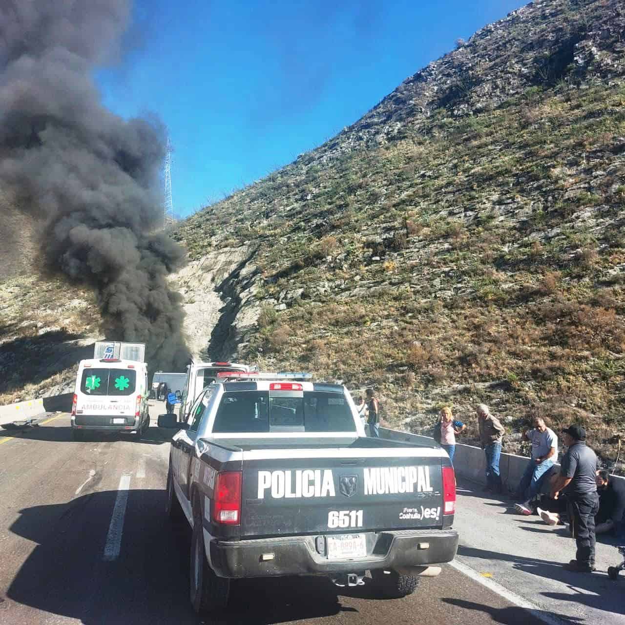 Evalúan daños en el túnel de Los Chorros