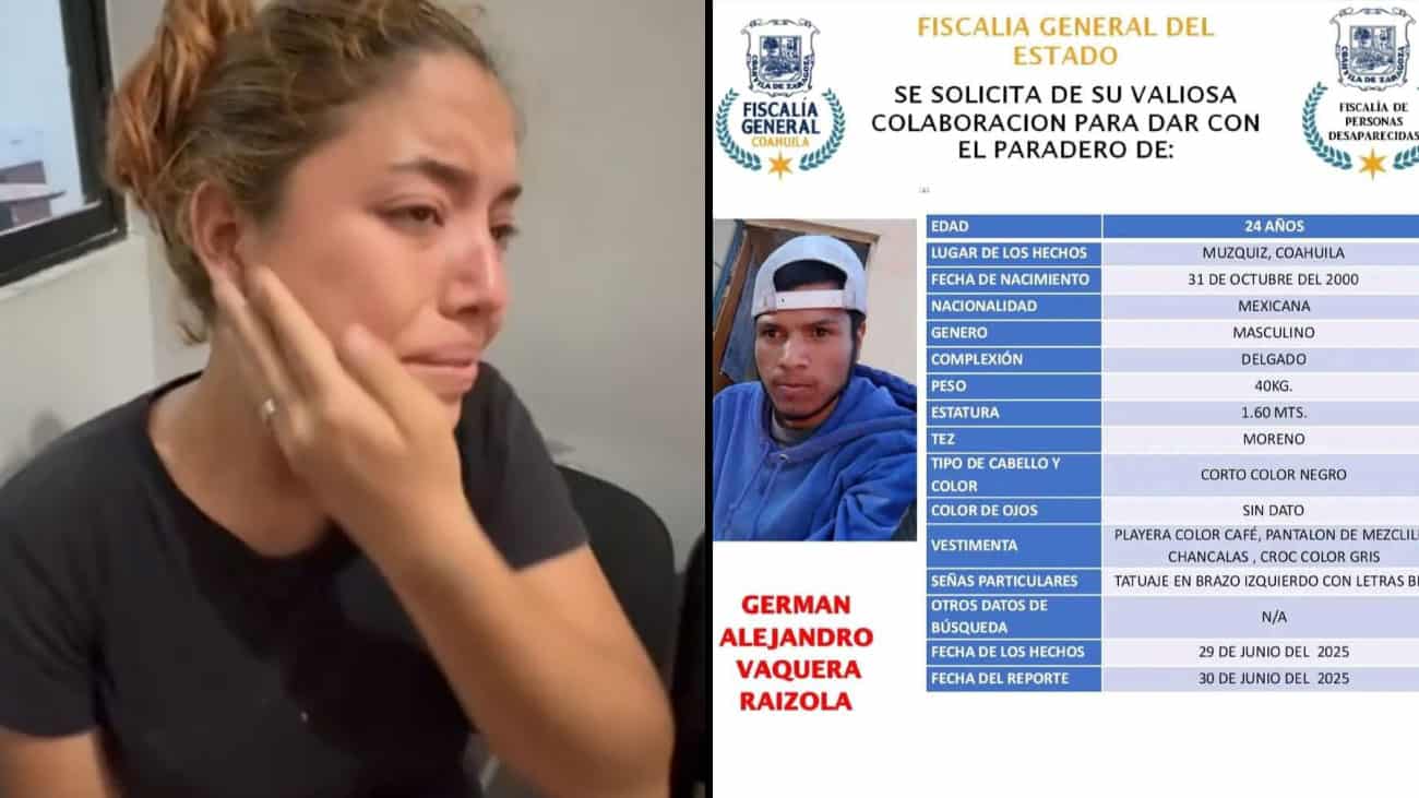Buscan a Germán Alejandro Desapareció hace cuatro días