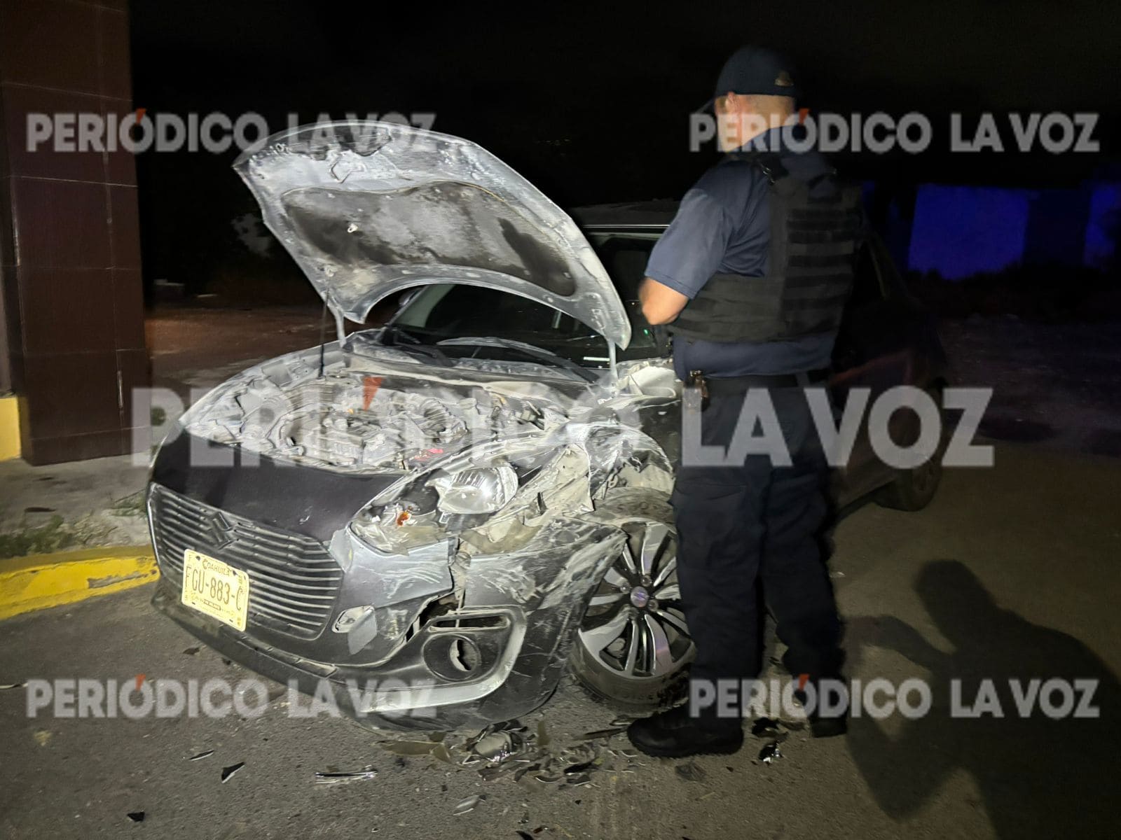 Causa accidente y  huye para no pagar