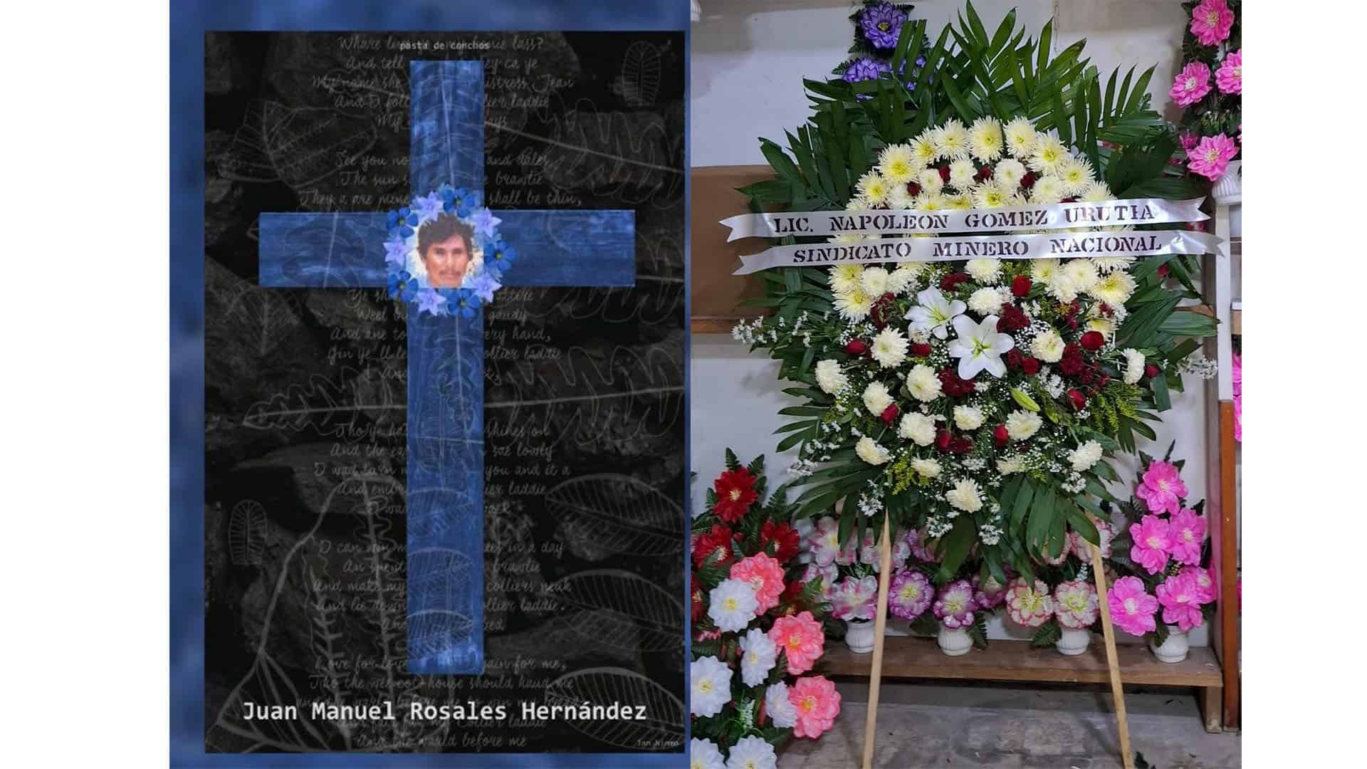 Misa y sepelio para Juan Manuel Hernández Rosales en Sabinas