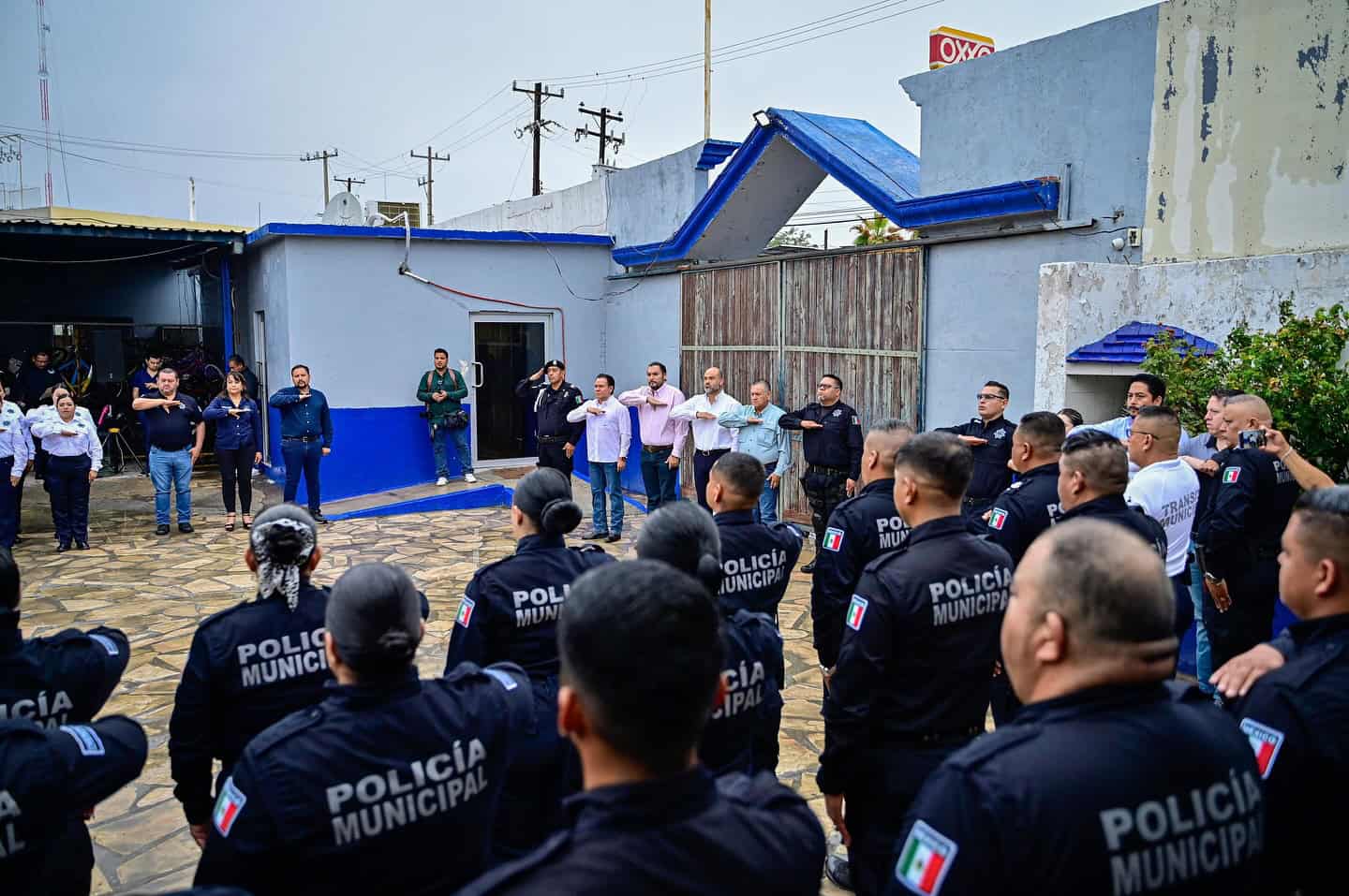 Carlos Villarreal Pérez lidera ceremonia de Seguridad Pública en Monclova
