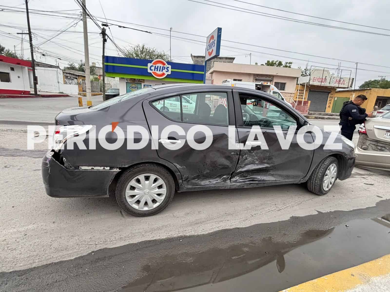 Provoca paisano fuerte accidente en pleno Centro