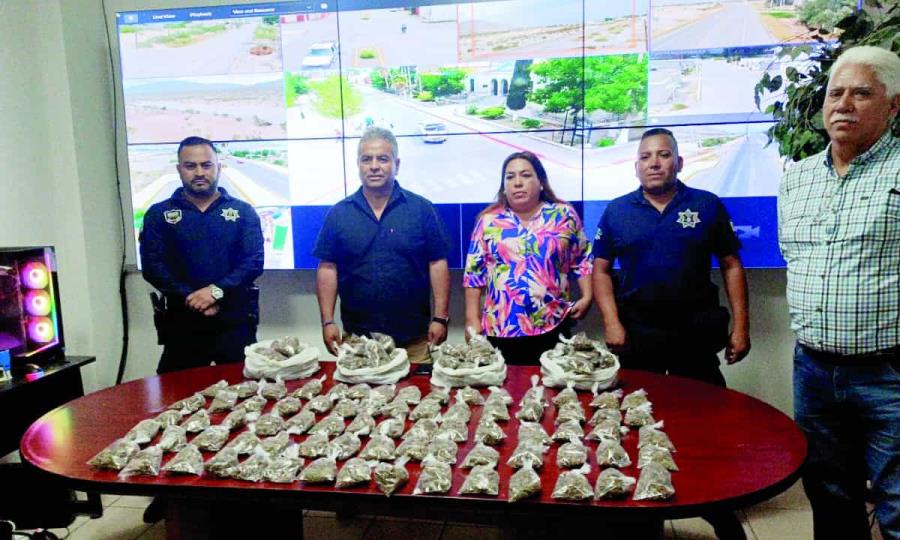 Operativo policial en Cuatro Ciénegas logra decomiso de sustancias ilegales