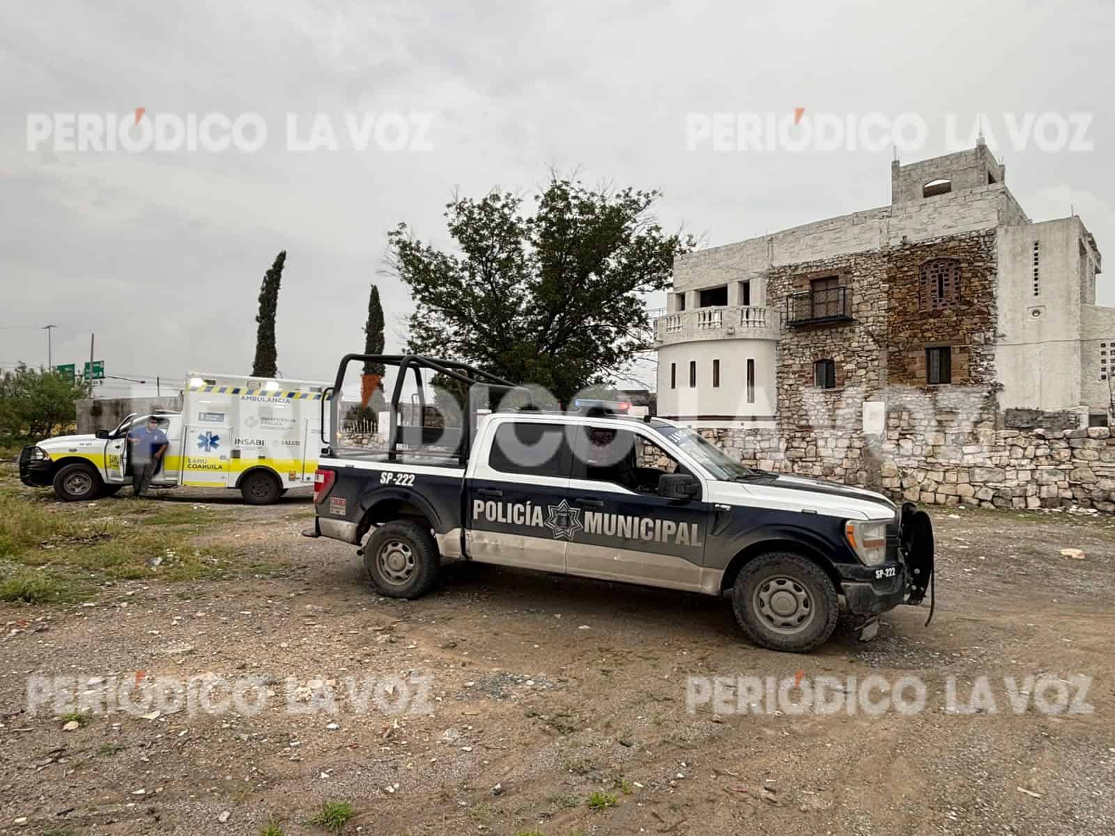 Movilización en Monclova por caída de adulto mayor