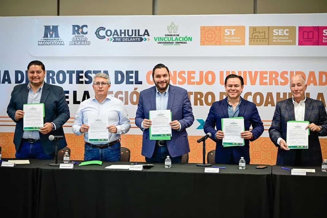 Alcalde Carlos Villarreal lidera la vinculación entre educación y empresas en Región Centro