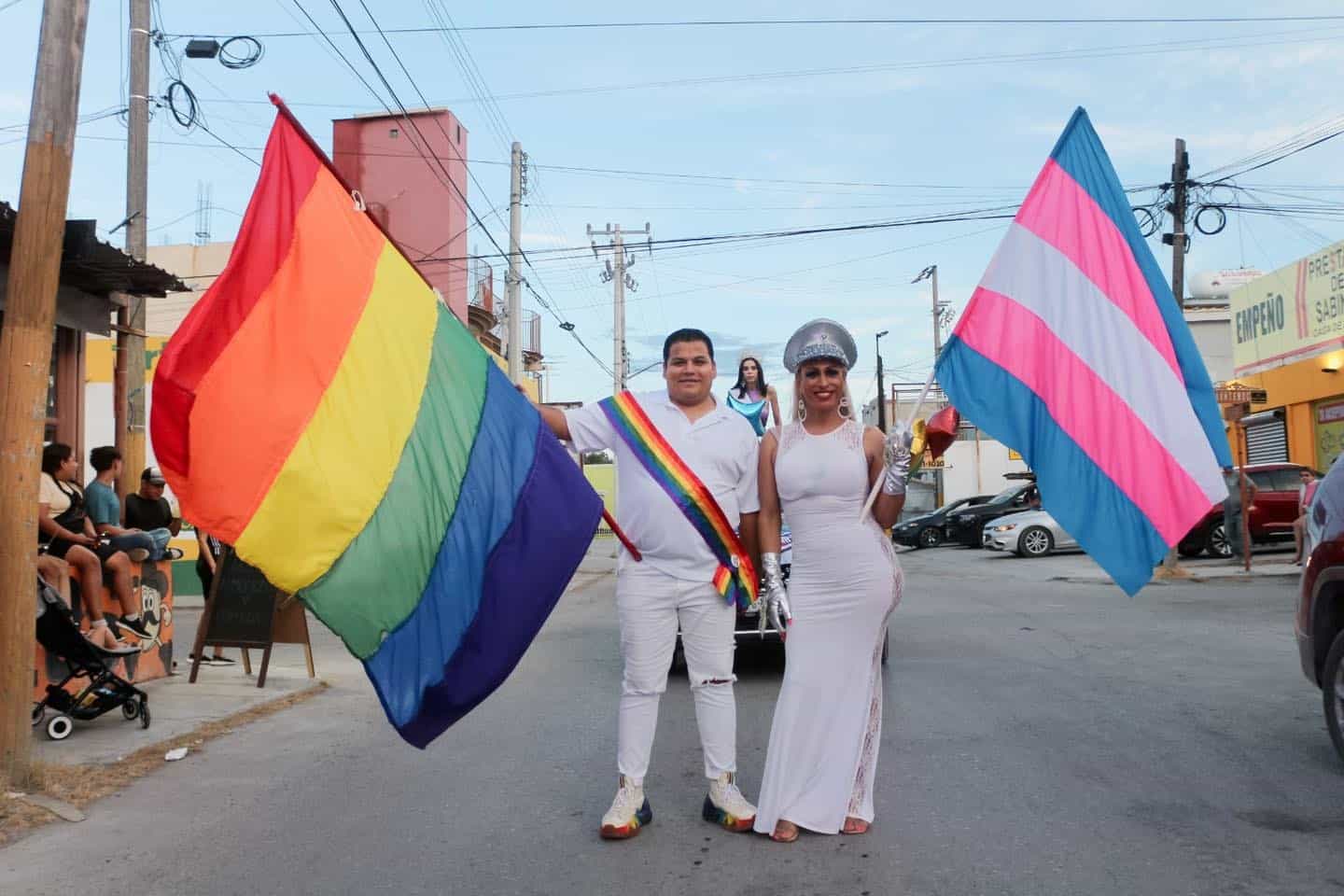 Allende se llena de color con la Marcha del Orgullo LGBT+