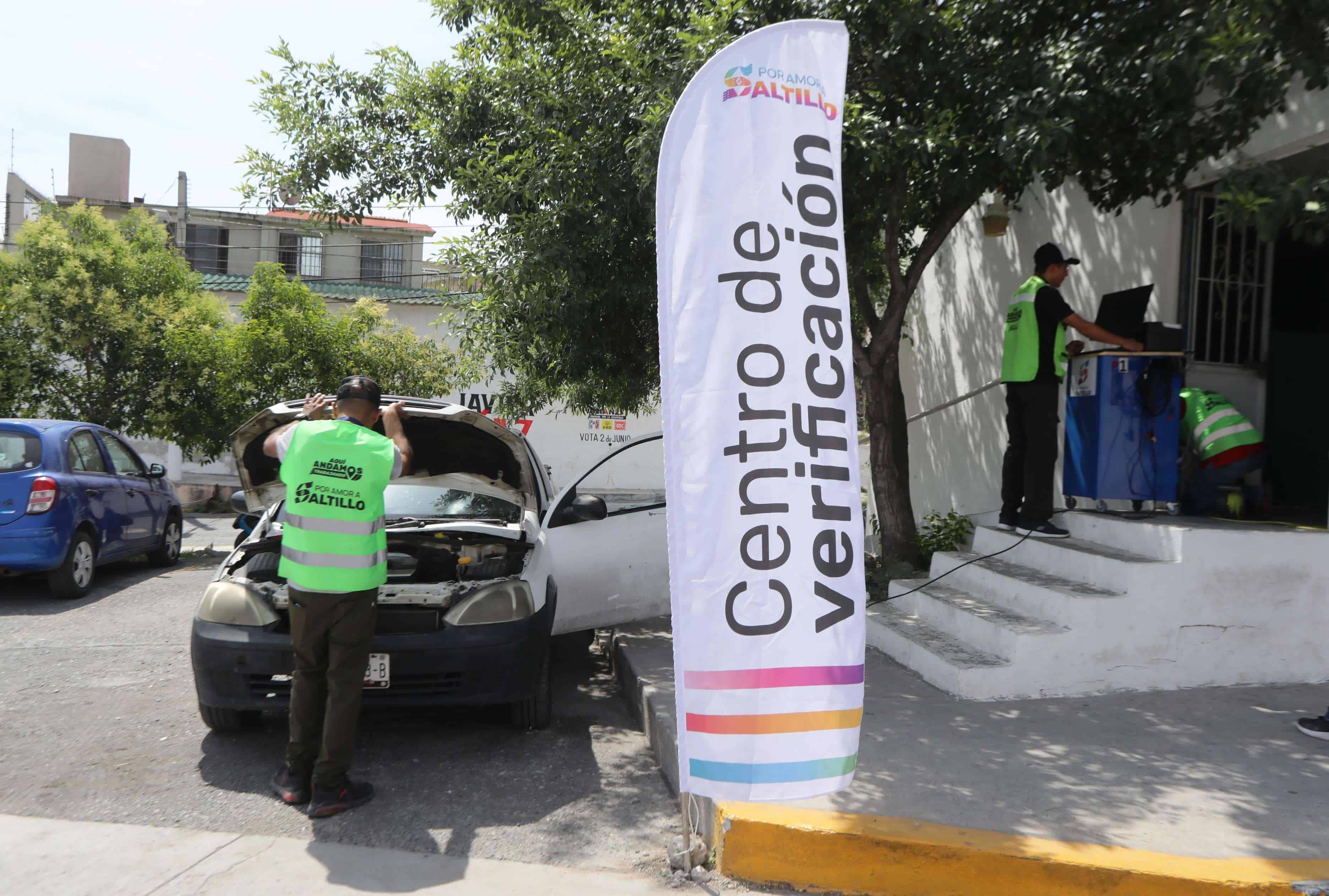 Aumenta en un 45% la verificación vehicular en Saltillo durante este año