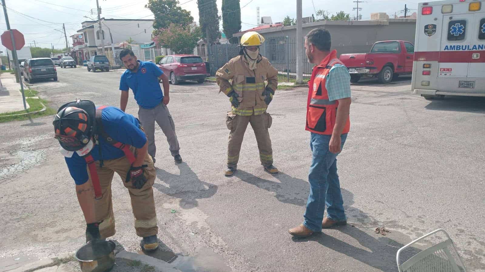 Fuego por descuido en cocina moviliza a bomberos en Allende