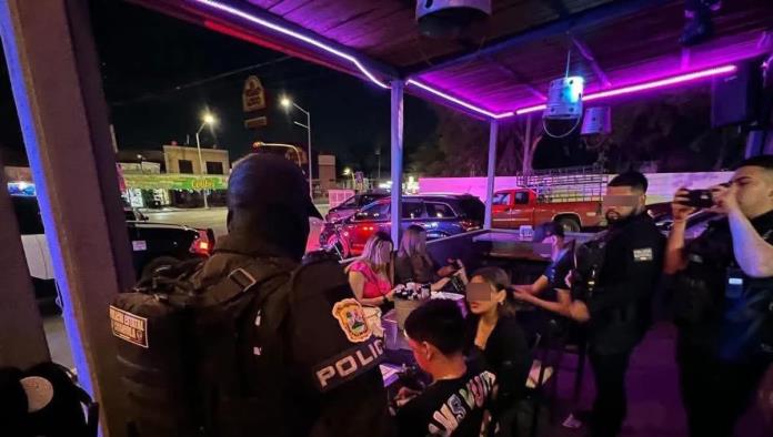 Clausuran Bar “Gambler” en operativo de revisión en Piedras Negras