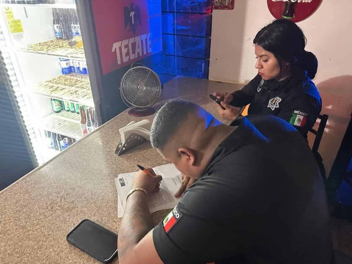 Clausuran Bar "Gambler" en operativo de revisión en Piedras Negras