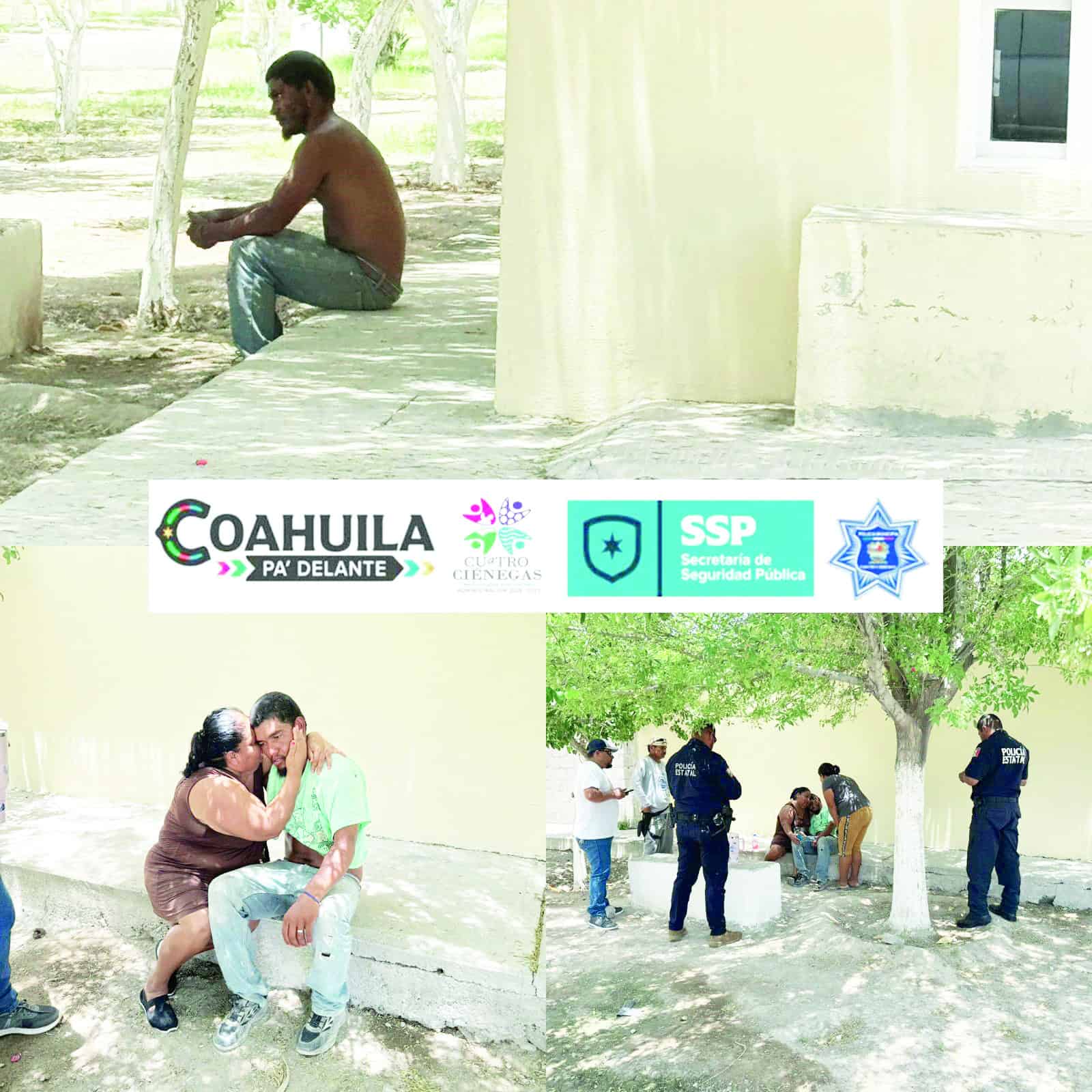 Emotivo reencuentro: madre abraza a Fidel Erasmo tras búsqueda en Cuatro Ciénegas