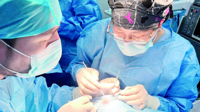 Hospital Christus Muguerza brinda cirugía de estrabismo a niños apoyados por Fundación GANE