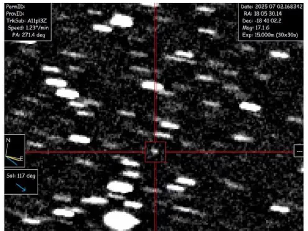Telescopios ATLAS Detectan Cometa 3I/ATLAS en Trayectoria Única