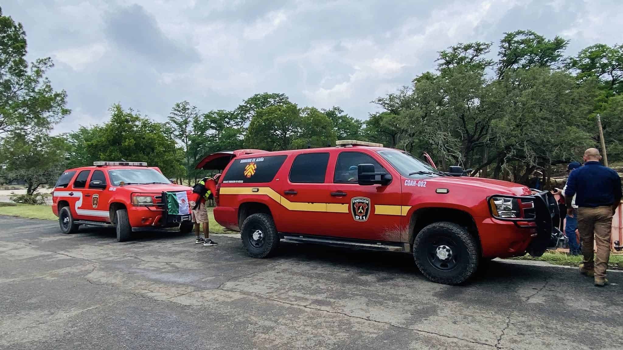 Bomberos de Acuña apoyan rescate en Texas