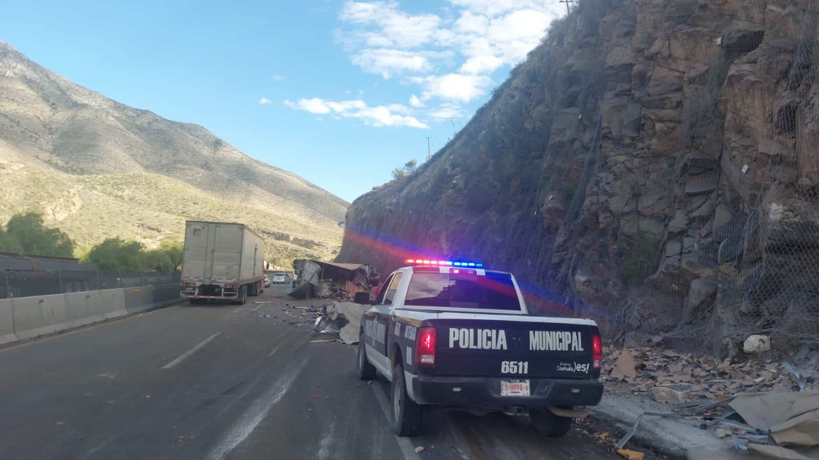 Atiende accidente la Guardia Nacional