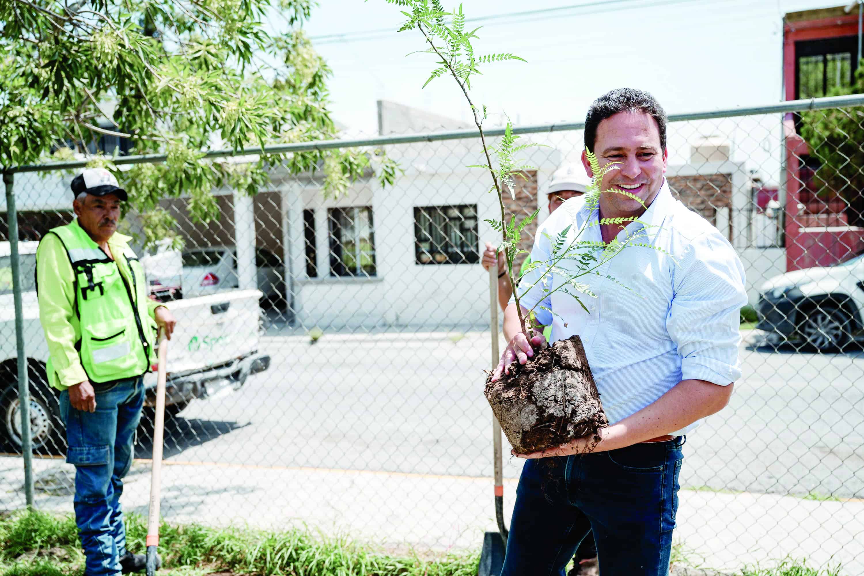 Reforesta Saltillo 7 mil 823 árboles