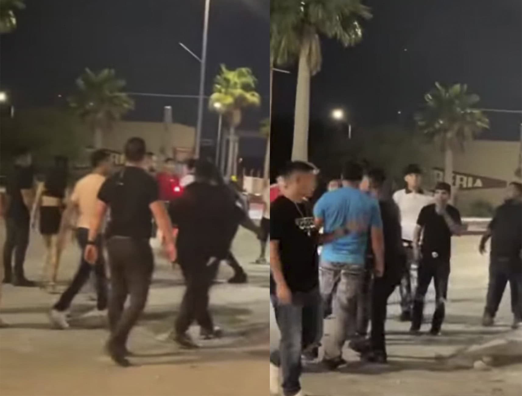 Estalla riña campal en el bar "Clamatos"; Policía no interviene