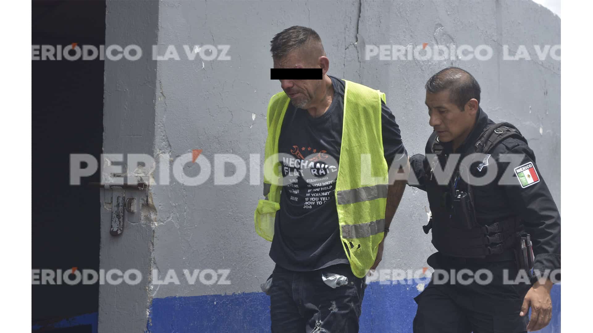 Asaltante que amenazó con cuchillo es capturado por Policía Municipal en Monclova