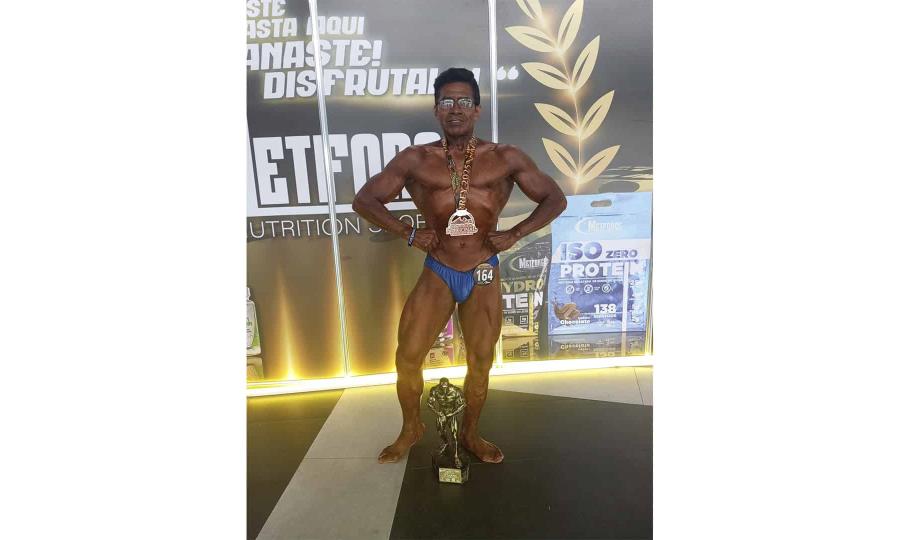 Emilio García Hernández consigue tercer lugar en categoría Veteranos