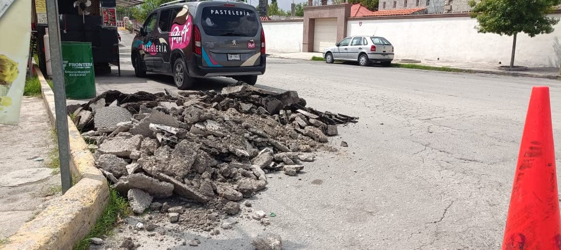 Inversión mensual de 1.2 millones de pesos para mejorar vialidades en Frontera, Coahuila