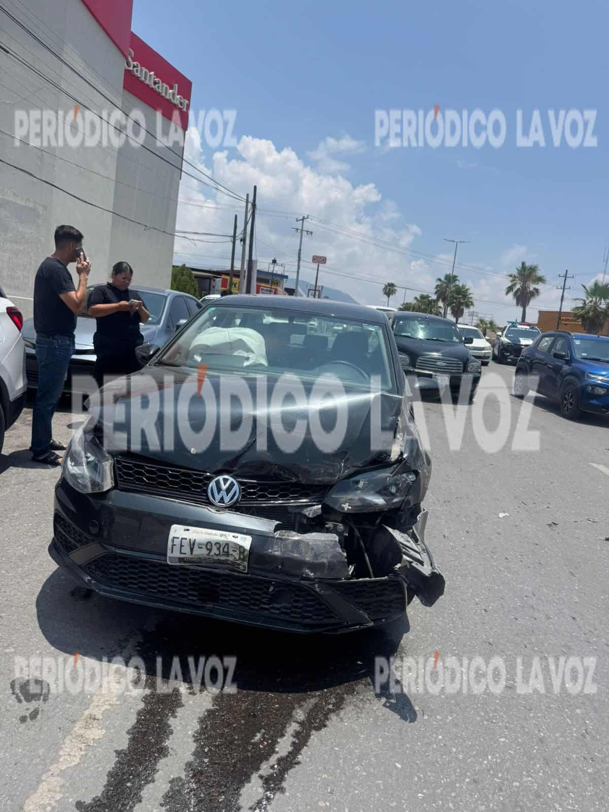 Accidente vehicular en Monclova: Mujer con molestias físicas