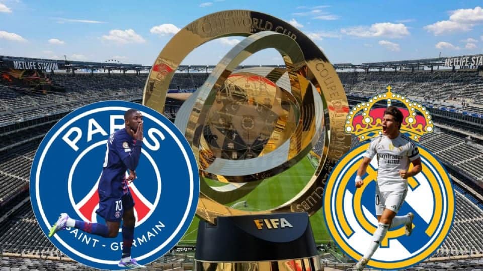 PSG y Real Madrid chocan en semifinal del Mundial de Clubes 2025