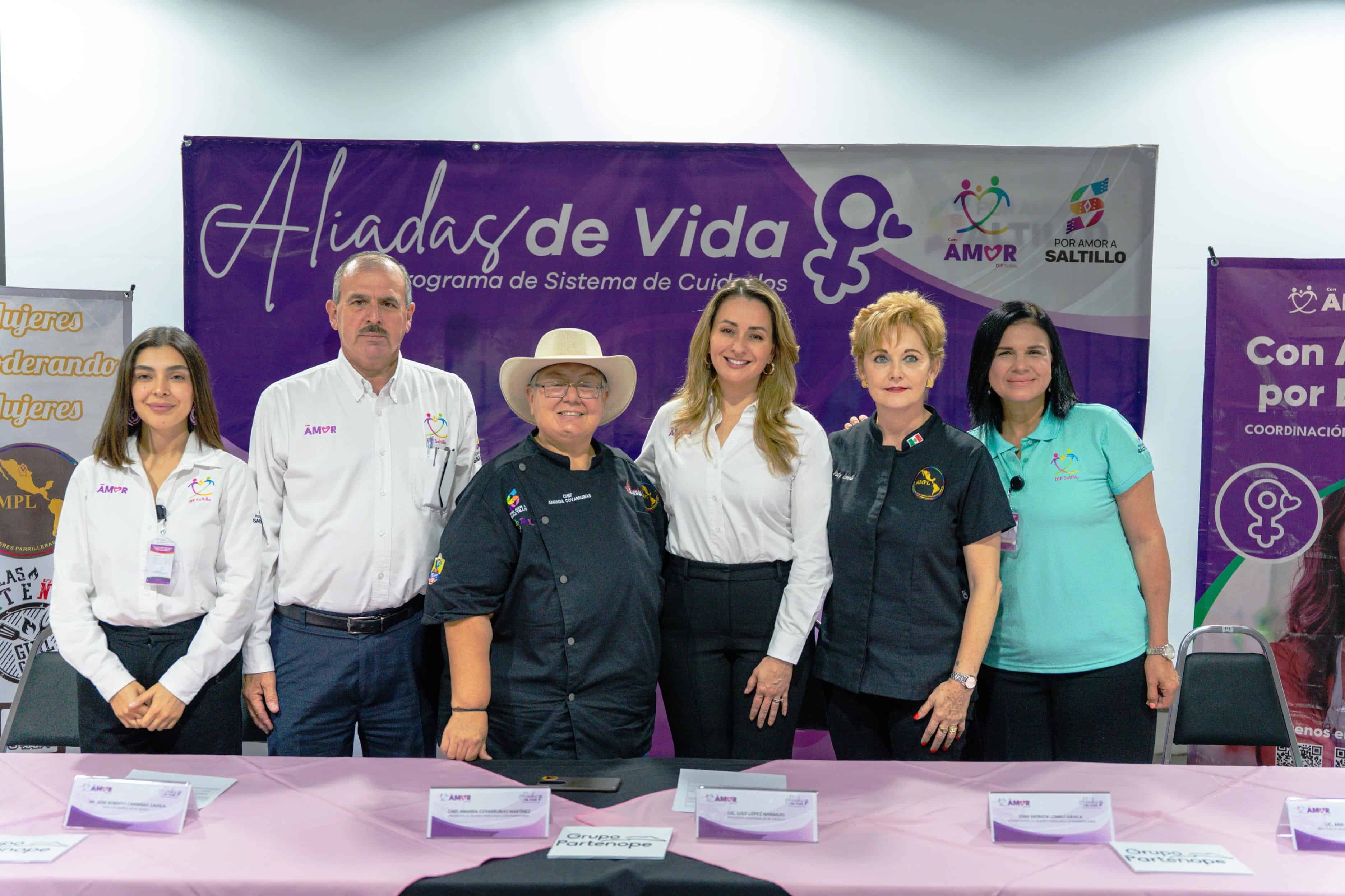 Asociación de Mujeres Parrilleras se une al Programa Aliadas de Vida en Saltillo