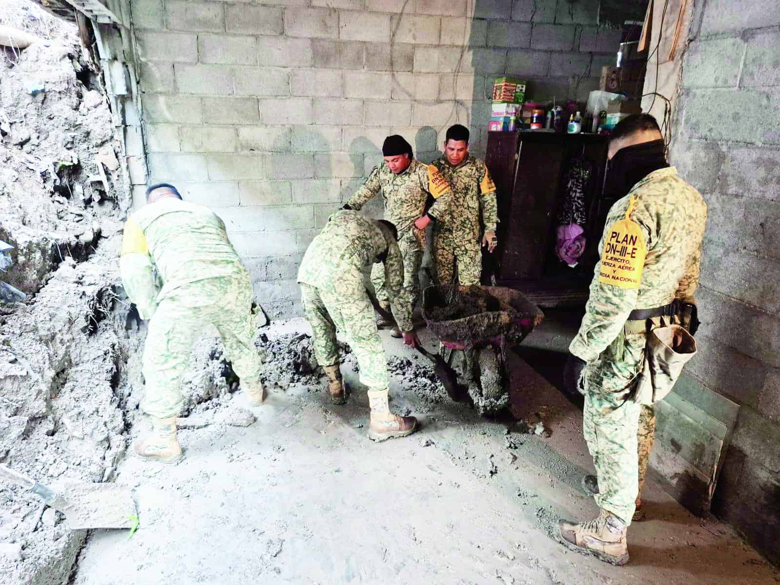 Reparación de vialidades dañadas por lluvias en Saltillo