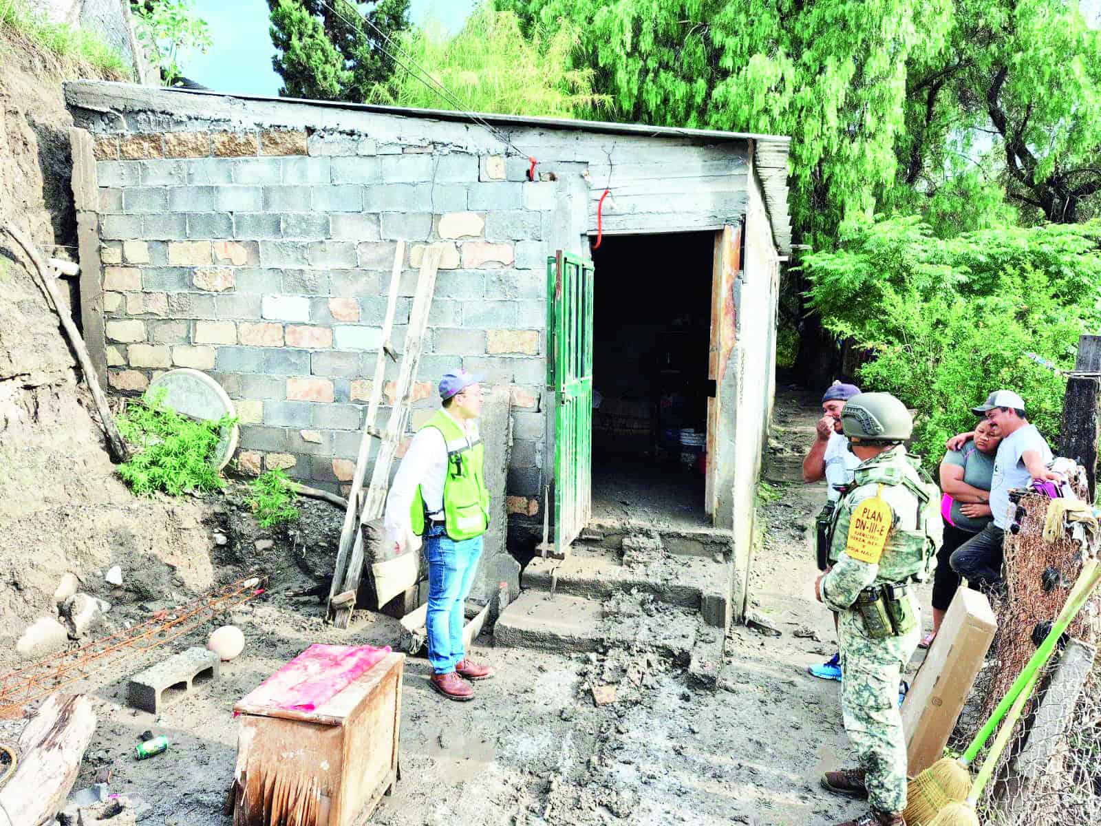 Reparación de vialidades dañadas por lluvias en Saltillo