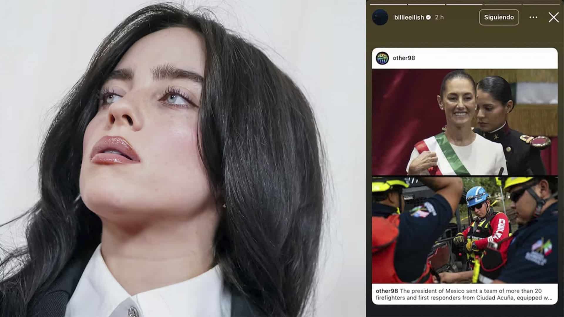 Billie Eilish Elogia a Presidenta Sheinbaum por Apoyo a Texas