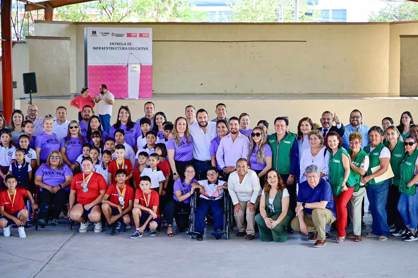 Alcalde Carlos Villarreal promueve inclusión escolar con nuevas obras