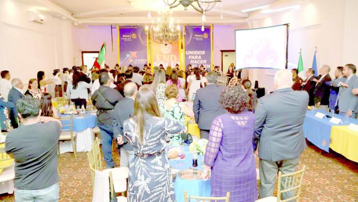 Carlos Alberto Celestino y su esposa asumen liderazgo en el Club Rotario