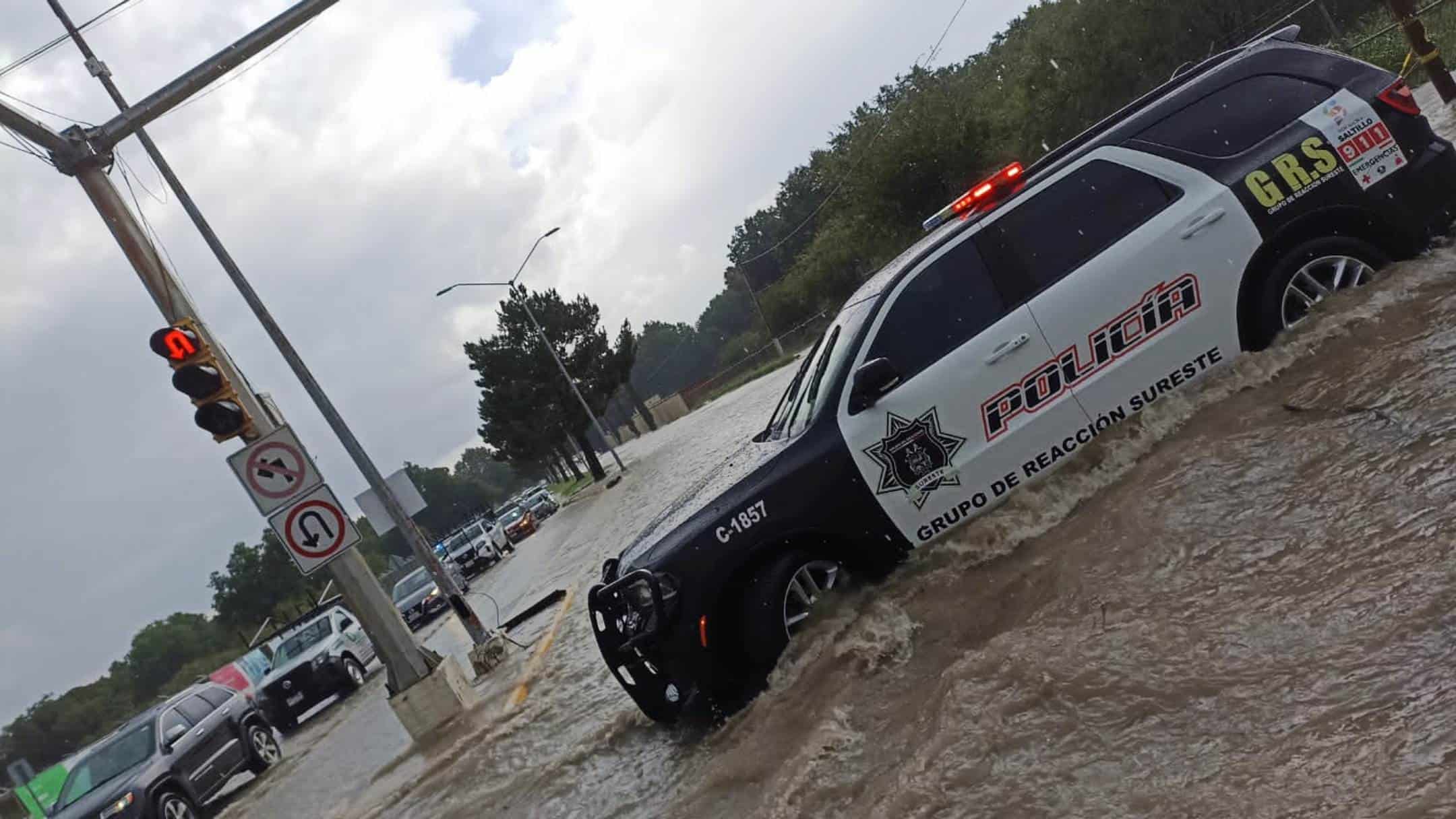 Cierres de Vialidades en Saltillo por Condiciones Meteorológicas Adversas