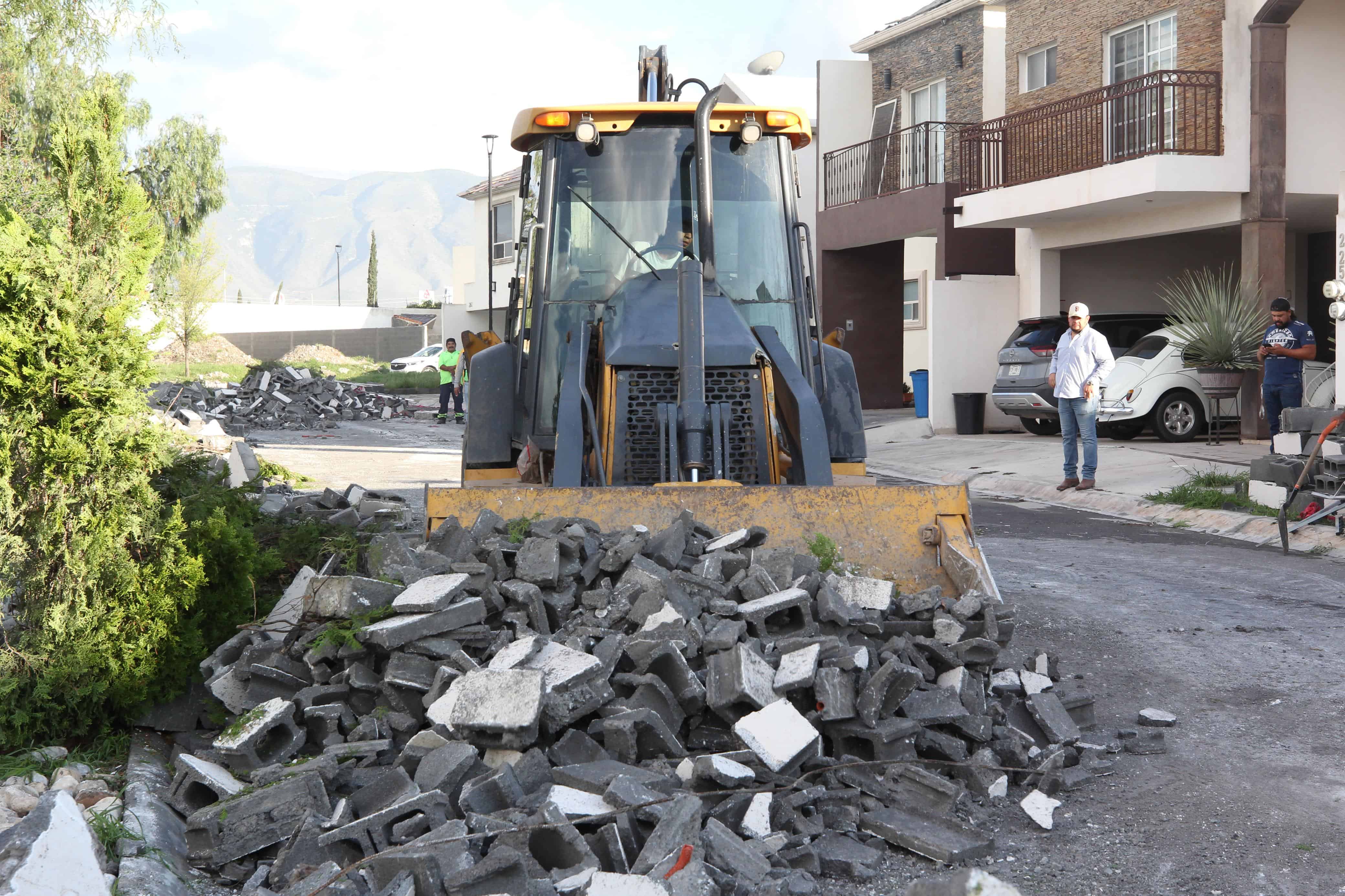Apoyo a afectados por lluvias en Saltillo: labores en curso