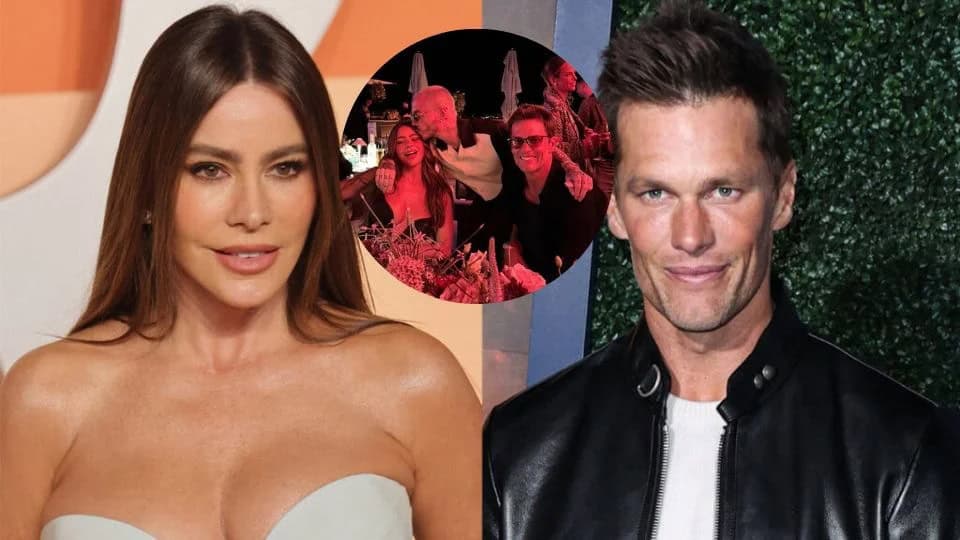 Intensos rumores de romance entre Sofía Vergara y Tom Brady en Ibiza