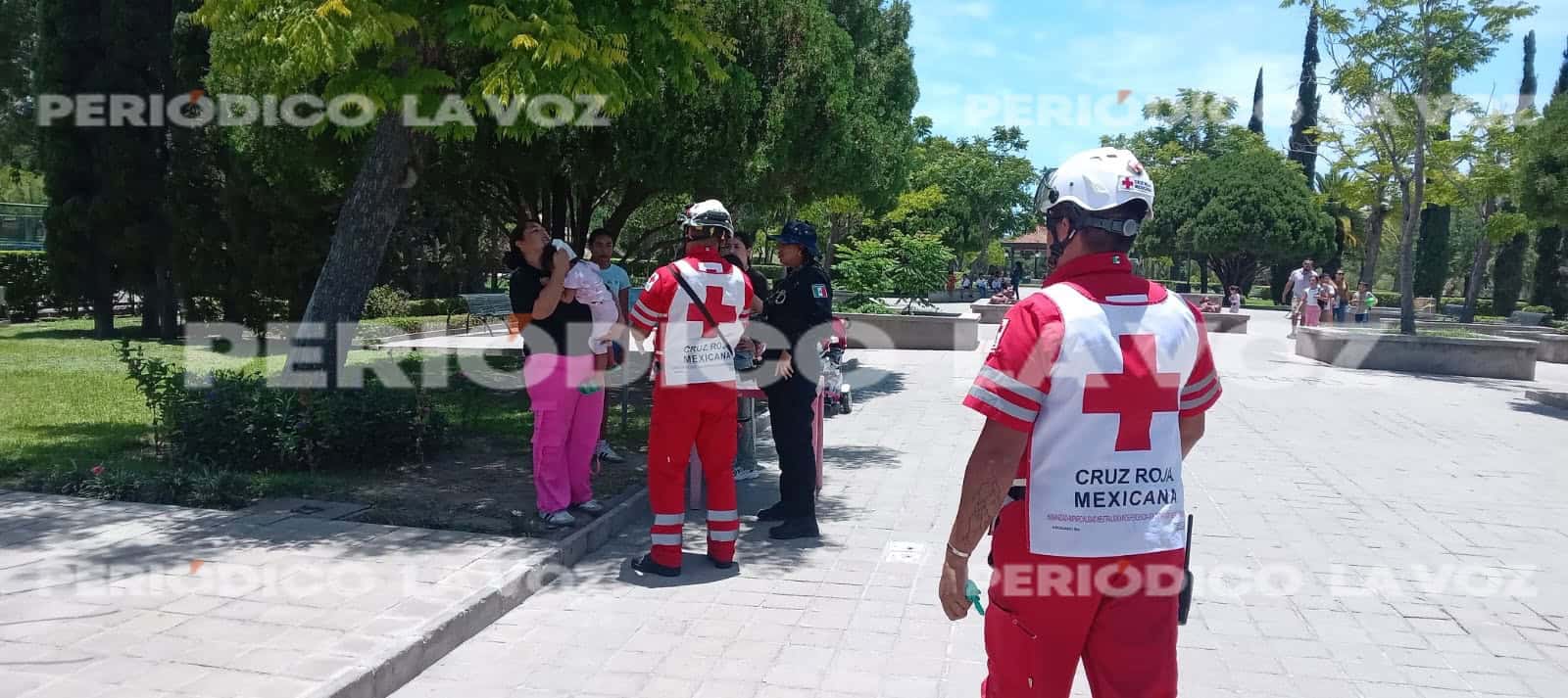 Niña de dos años resulta herida en parque recreativo de Monclova