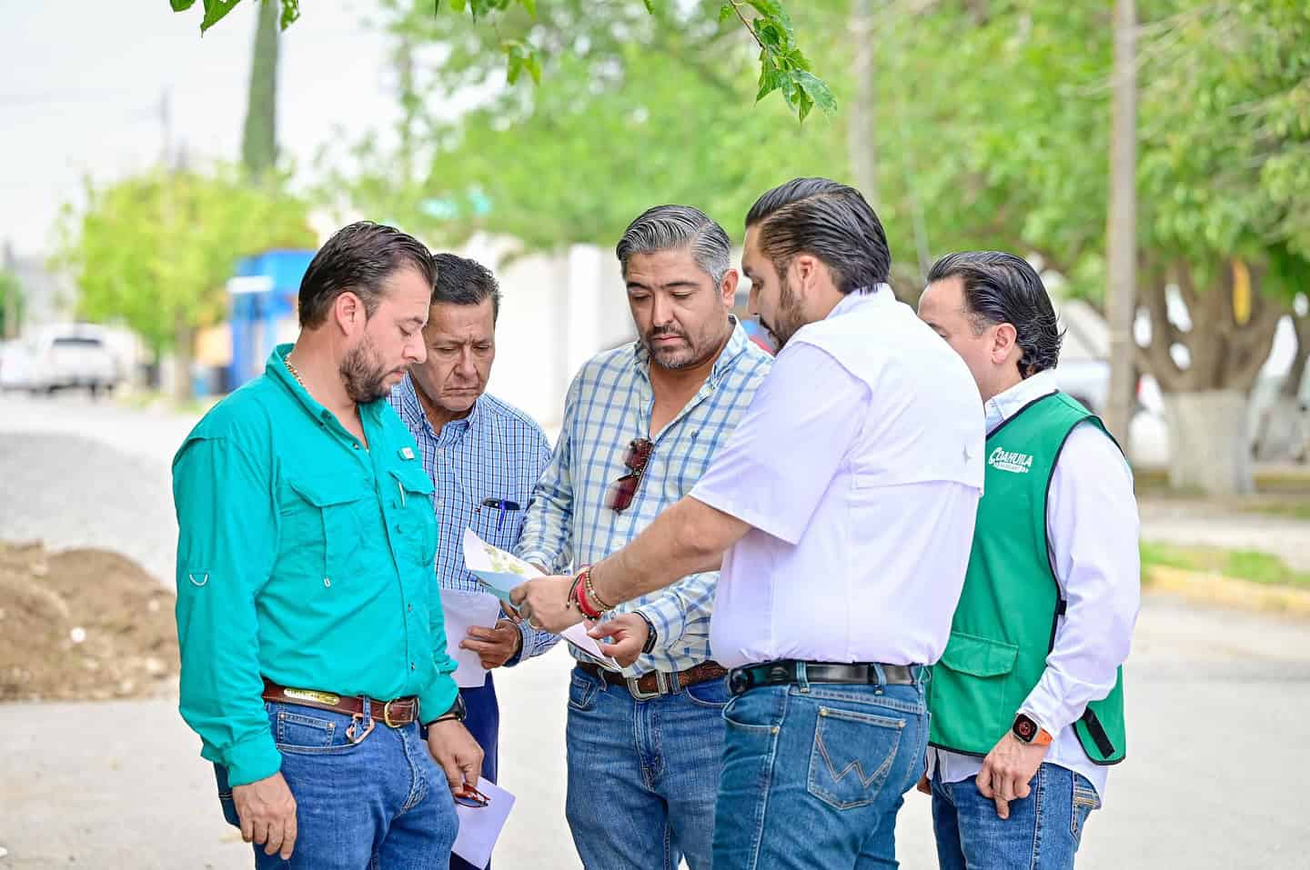 Carlos Villarreal Pérez supervisa avances del Plan de Inversión Prendamos Monclova