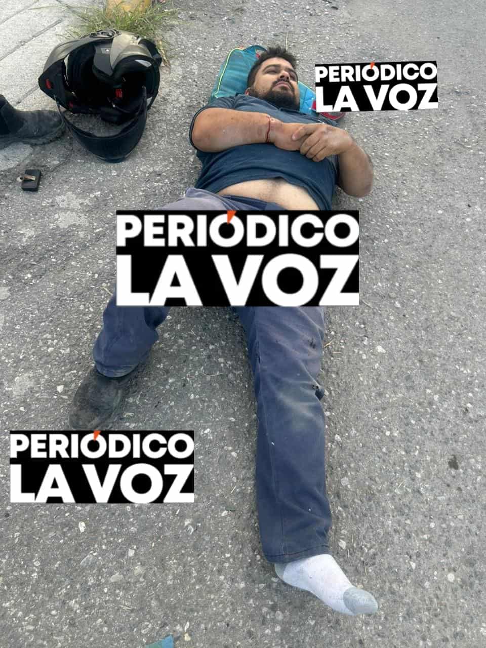 Embiste a motociclista 