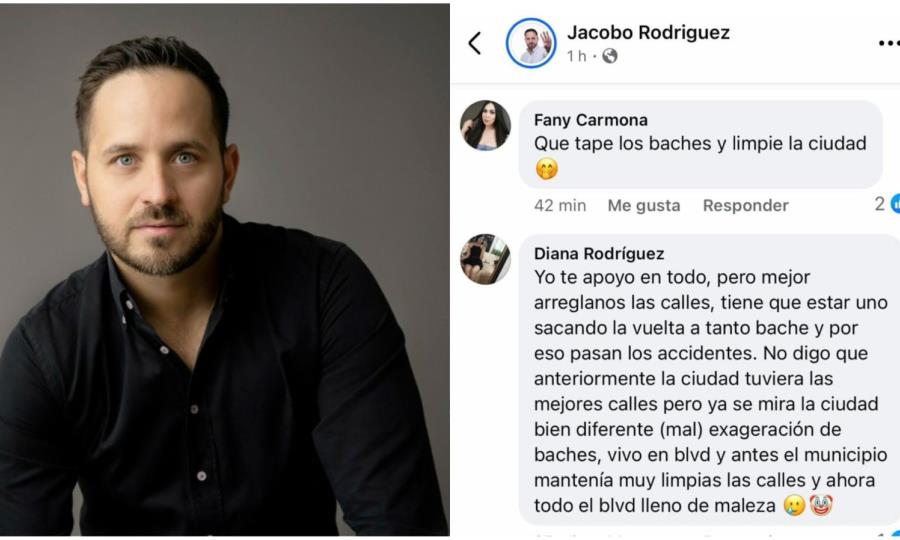 Críticas al Alcalde de Piedras Negras por falta de atención a baches durante el Grito de Independencia