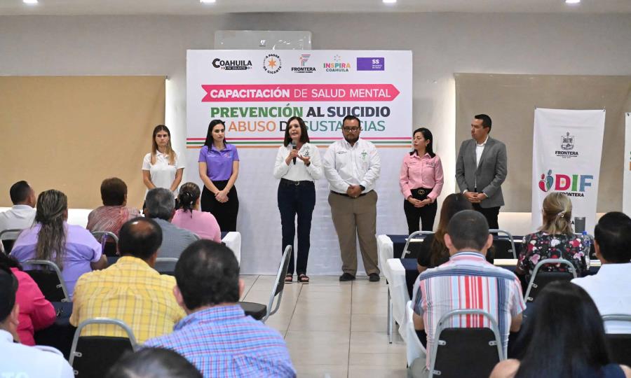 DIF Frontera y Municipal se unen por la salud mental