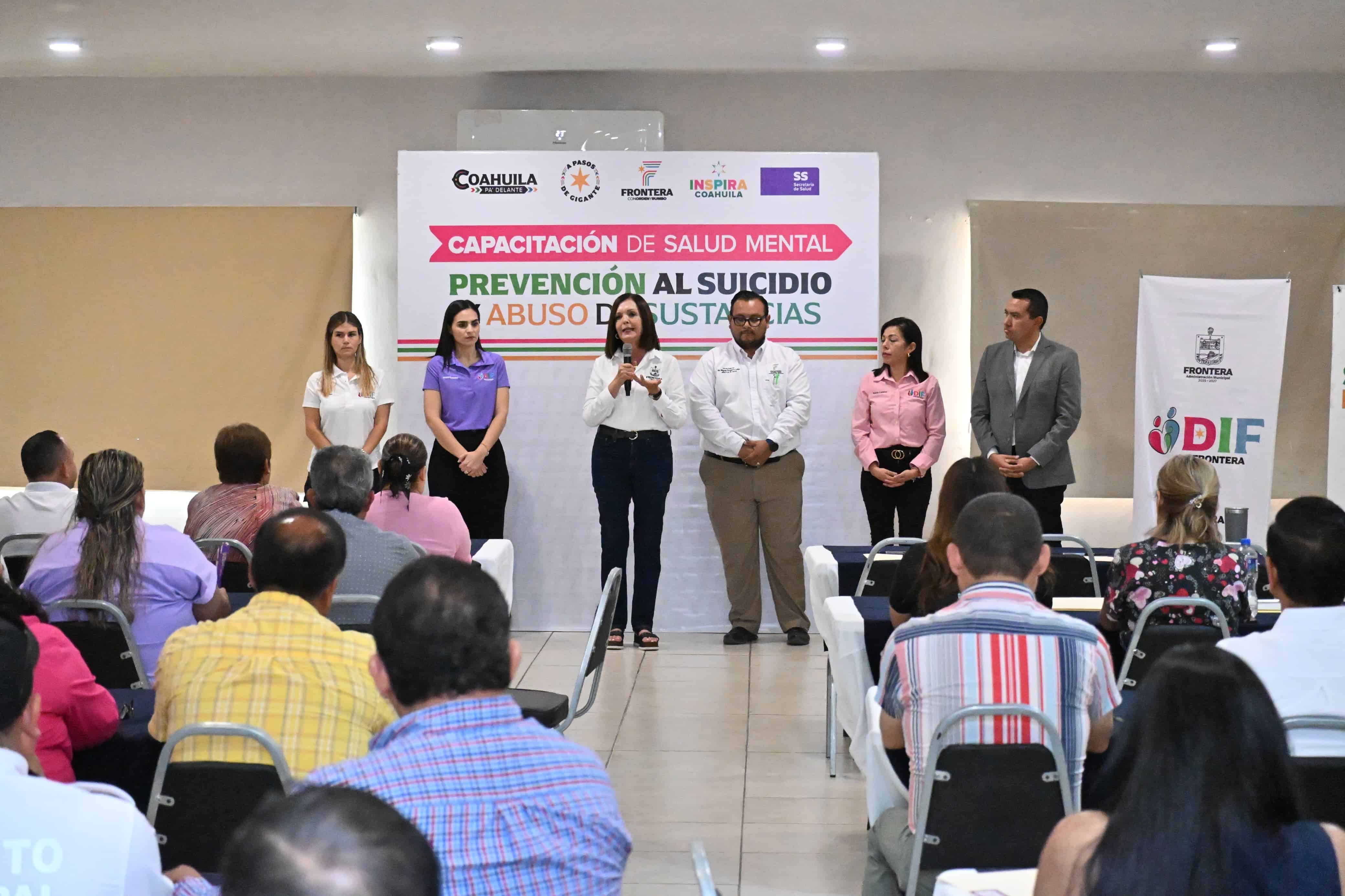 DIF Frontera y Municipal se unen por la salud mental
