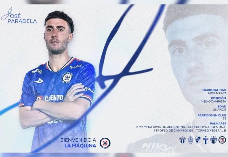 Nicolás Larcamón y José Paradela refuerzan al Cruz Azul