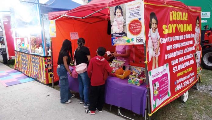 Colecta por boteo para trasplante de hígado en Feria Saltillo 2025
