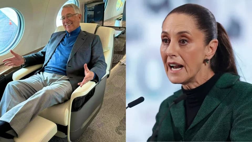 Empresario Ricardo Salinas Pliego responde a acusaciones de misoginia de Claudia Sheinbaum