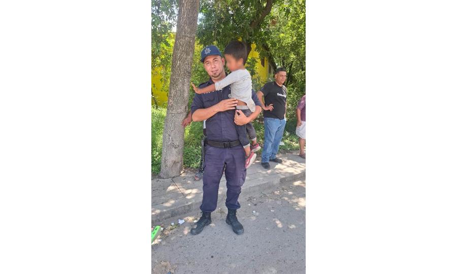 Vecinos y autoridades localizan a niño en Múzquiz gracias a rápida acción