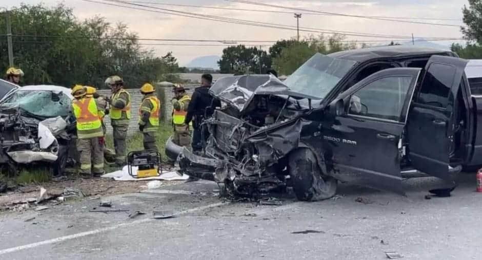 Conductor ebrio causa fatal accidente en Sabinas: Empleados de Stellantis involucrados