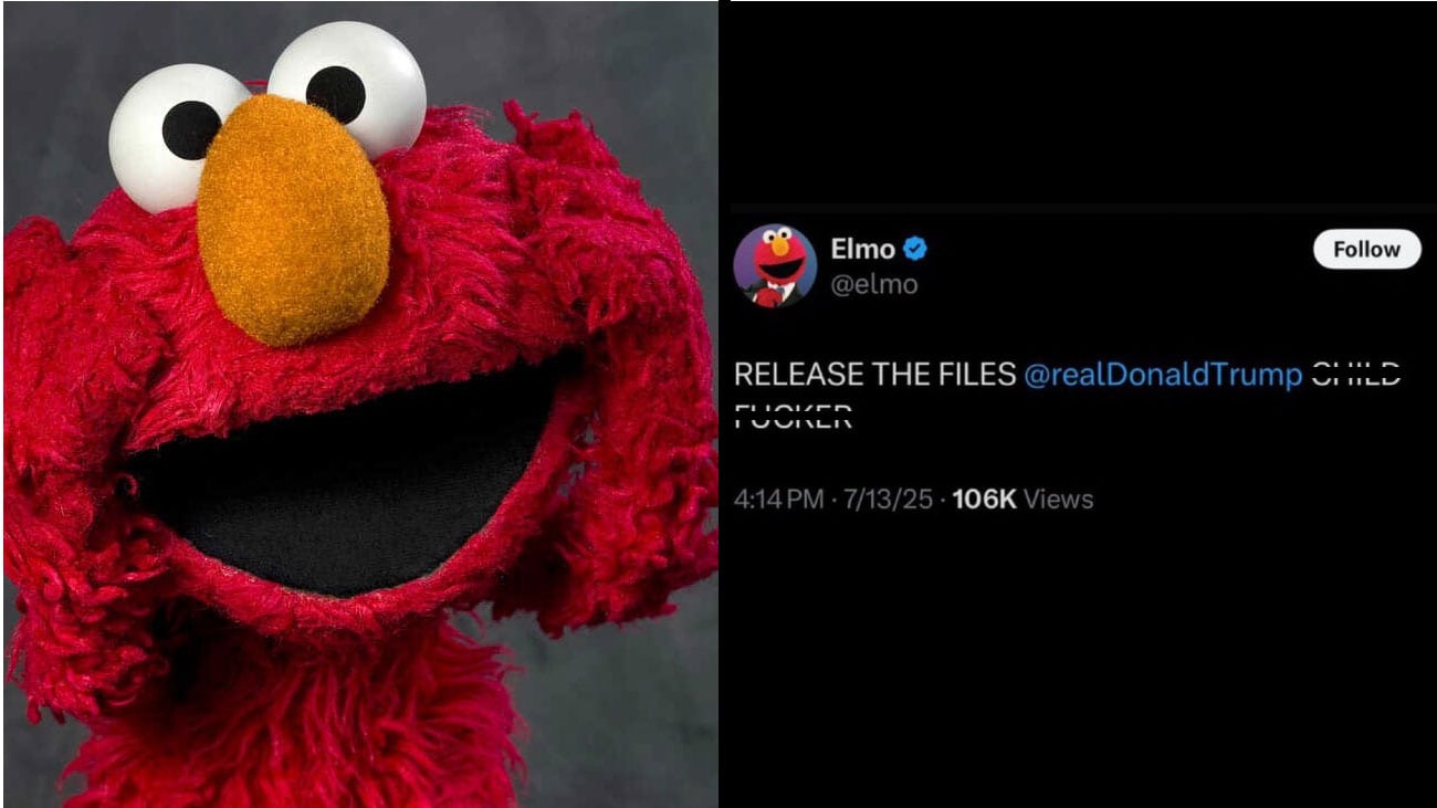 Elmo en X publica mensajes antisemitas y exige a Trump revelar archivos de Epstein