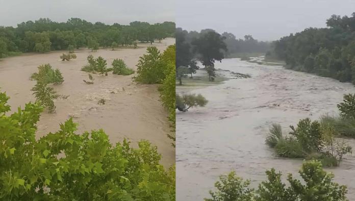 Aumenta nivel del Río San Diego por lluvias; vigilan afluentes en la región norte